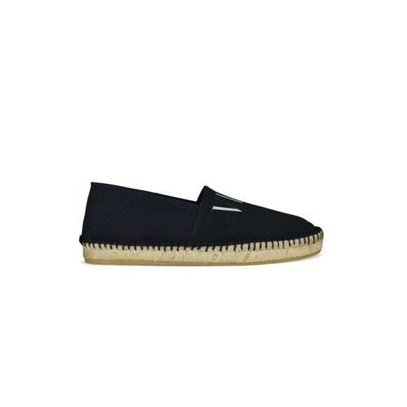 Valentino Garavani Navy Blue Canvas Espadrilles With Foldable Heel - NWT